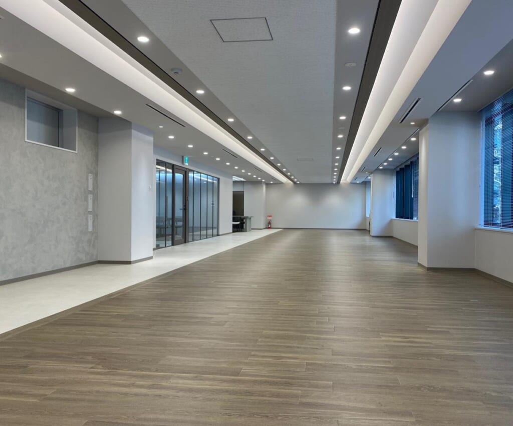 神田のオフィス 改修後のフロア